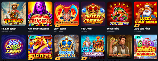 Winshark Casino Danmark slots